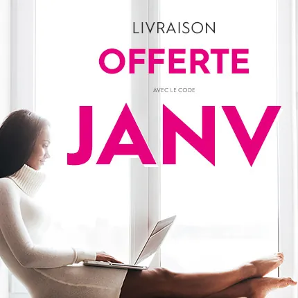 Livraison OFFERTE jusqu'au 18/01/2026 minuit avec le code JANV*