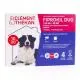 CLEMENT THEKAN Fiprokil Duo 134mg / 40mg solution pour chiens moyen 4 pipettes - Illustration n°1