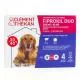 CLEMENT THEKAN Fiprokil Duo 268mg / 80mg solution pour grands chiens 4 pipettes - Illustration n°1