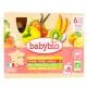 BABYBIO Fruits - Gourde multi pack d&egrave;s 6mois x8 gourdes - Illustration n&deg;1