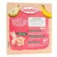 BABYBIO Fruits - Gourdes Poire de Provence, Banane et Millet 4x90g d&egrave;s 6 mois - Illustration n&deg;2