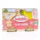 BABYBIO Fruits - Petits pots de poire d&egrave;s 4 mois 2x130g - Illustration n&deg;1