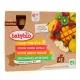 BABYBIO Fruits - Gourde multi pack dès 6mois- x8 gourdes - Illustration n°1