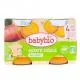 BABYBIO L&eacute;gumes - Petits pots patate douce d&egrave;s 4 mois 2x130 - Illustration n&deg;1