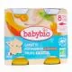 BABYBIO Repas du Midi - Petits pots carotte, potimarron, truite dès 8 mois 2x200g - Illustration n°1