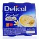 DELICAL Cr&egrave;me dessert HP/HC Edulcor&eacute;e Riz au Lait vanille 4x200g - Illustration n&deg;1