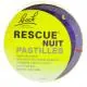 FLEURS DE BACH Rescue Nuit - Pastilles Saveur Cassis Sans Sucres 50g - Illustration n°1