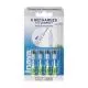 INAVA Trio Compact - Recharge Brossette interdentaire verte tr&egrave;s larges ISO6 2,2mm x4 - Illustration n&deg;1