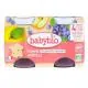 BABYBIO Fruits - Petits pots Pomme / Myrtille dès 4 mois 2x130g - Illustration n°1