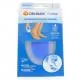 ORLIMAN Feetpad - Talonnettes plates silicone 1 paire taille 3 - pointure 43 - 46 - Illustration n&deg;1