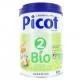 PICOT Bio Lait de suite 2&egrave;me &acirc;ge 800g - Illustration n&deg;1
