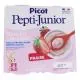 PICOT Pepti-Junior Cr&egrave;me dessert sans lait saveur fraise 4x100g - Illustration n&deg;1