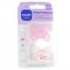 MAM Sucettes 0-2 mois perfect silicone beige / rose - Illustration n°2
