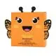 SPONGELLE Animals - Eponge pour le corps infus&eacute;e de gel douche bella butterfly 70g - Illustration n&deg;1