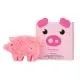 SPONGELLE Animals - Eponge pour le corps infus&eacute;e de gel douche peggy pig 70g - Illustration n&deg;2