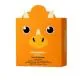 SPONGELLE Animals - Eponge pour le corps infus&eacute;e de gel douche tina triceratops 70g - Illustration n&deg;1