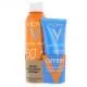VICHY Capital Soleil brume hydratante invisible SPF50 + lait après-soleil 100ml offert - Illustration n°1