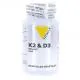 VIT'ALL+ K2 & D3 vitaMK7 50µg 60 gélules - Illustration n°1