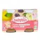 BABYBIO Fruits - Petits pots pomme / pruneau dès 4 mois 2x130g - Illustration n°1