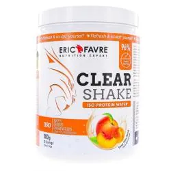 ERIC FAVRE Clear shake Iso protéine water saveur pêche abricot 500g
