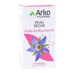 ARKOPHARMA Arkogélules - Huile de Bourrache 60 capsules