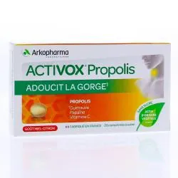 ARKOPHARMA Activox propolis - Adoucit la gorge 20 comprimés à sucer