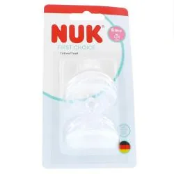 NUK First Choice - Tétines physiologiques 6mois+ x2