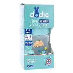 DODIE Biberon Sensation+ anti-colique tétine plate 0-6mois 150ml vert