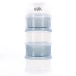 NUK Boite poudre de lait 4 compartiments gris