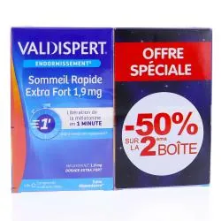 VALDISPERT Sommeil Rapide Extra Fort 1.9 mg offre spéciale -50% sur la 2ème boite