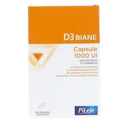 PILEJE D3 Biane x30 capsules marines