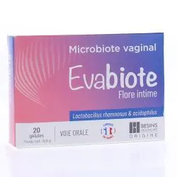 EVABIOTE flore intime microbiote vaginal x20 gélules