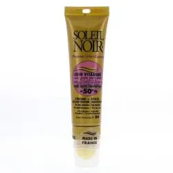 SOLEIL NOIR Soin vitaminé anti-age SPF50+ 20ml + stick à lèvres