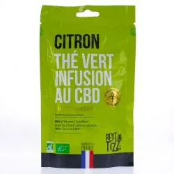 STILLA Thé vert infusion citron au CBD bio 50g