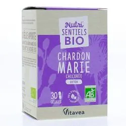 VITAVEA Nutri Sentiels -  Bio Détox Charbon marie x30 gélules