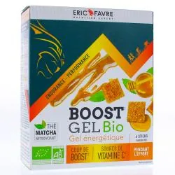 ERIC FAVRE Boost gel bio saveur miel x6 sticks 40g