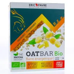ERIC FAVRE Oatbar bio saveur banane x6 sticks 55g