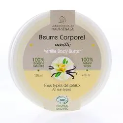 HAUT SEGALA Beurre corporel vanille bio pot 120ml