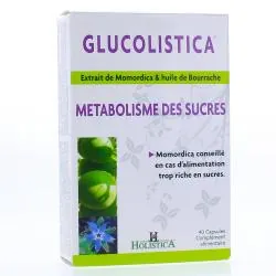HOLISTICA glucolistica métabolisme des sucres x40 capsules