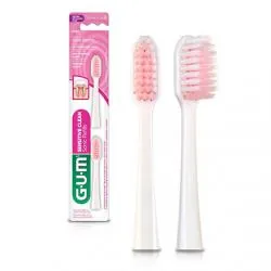 GUM Sonic sensitive Tête de brosse à dent recharge ultra soft x2