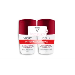 VICHY Clinical control - Détranspirant anti-odeur 2*50ml