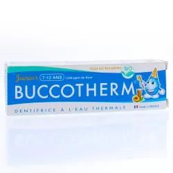 BUCCOTHERM Junior Dentifrice bio gout ice tea peche 7-12 ans 50ml