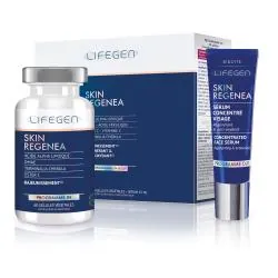BIOCYTE Lifegen - Skin regenea Programme in & out x6 gélules + sérum 15ml