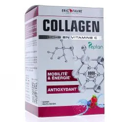 ERIC FRAVE Collagen Saveur fruits rouges 1à sachets 8,24g