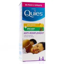 QUIES Anti-Ronflement Bi pack 2 sprays