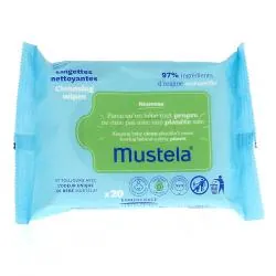 MUSTELA Lingettes nettoyantes x20