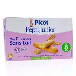 PICOT Pepti-junior- Mes 1ers boudoirs sans lait x6 sachets de 4