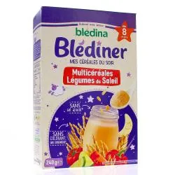 BLEDINA Blédiner - Céréales du soir multicéréales légumes du soleil 240g