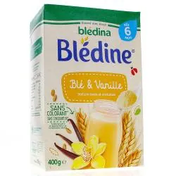 BLEDINA Blédine- Blé et vanille dès 6 mois 400g