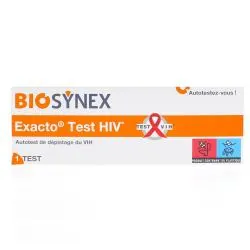 EXACTO Test HIV autodépistage Boite 1 test